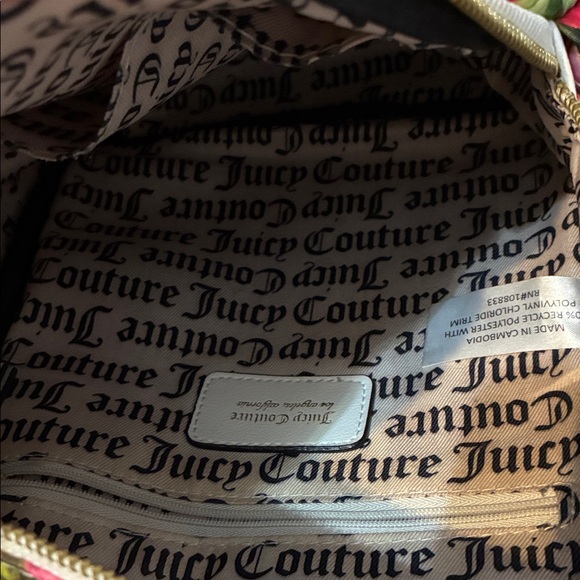 Floral Backpack with Red Roses - Picture 3 of 3